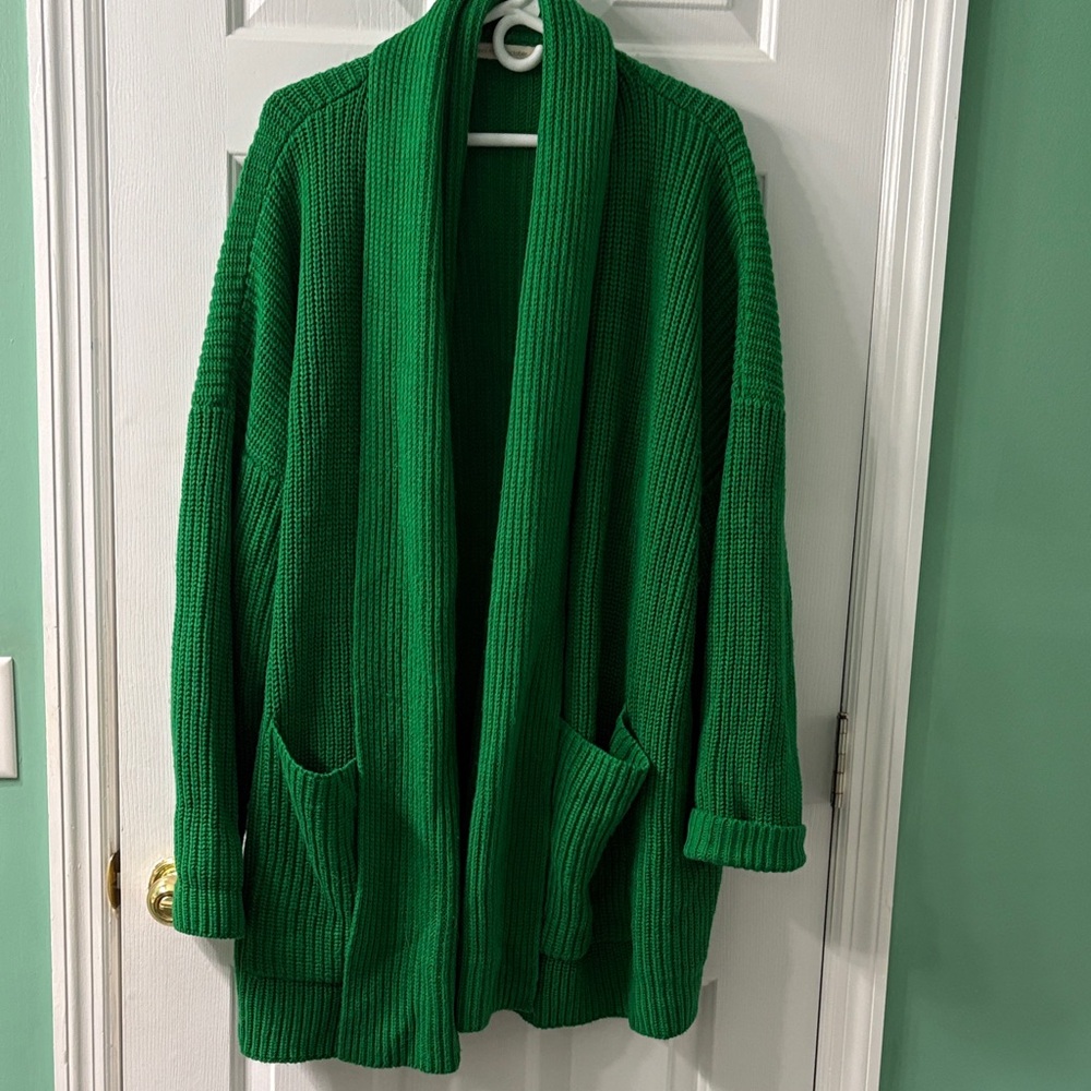 April meets October shawl cardigan